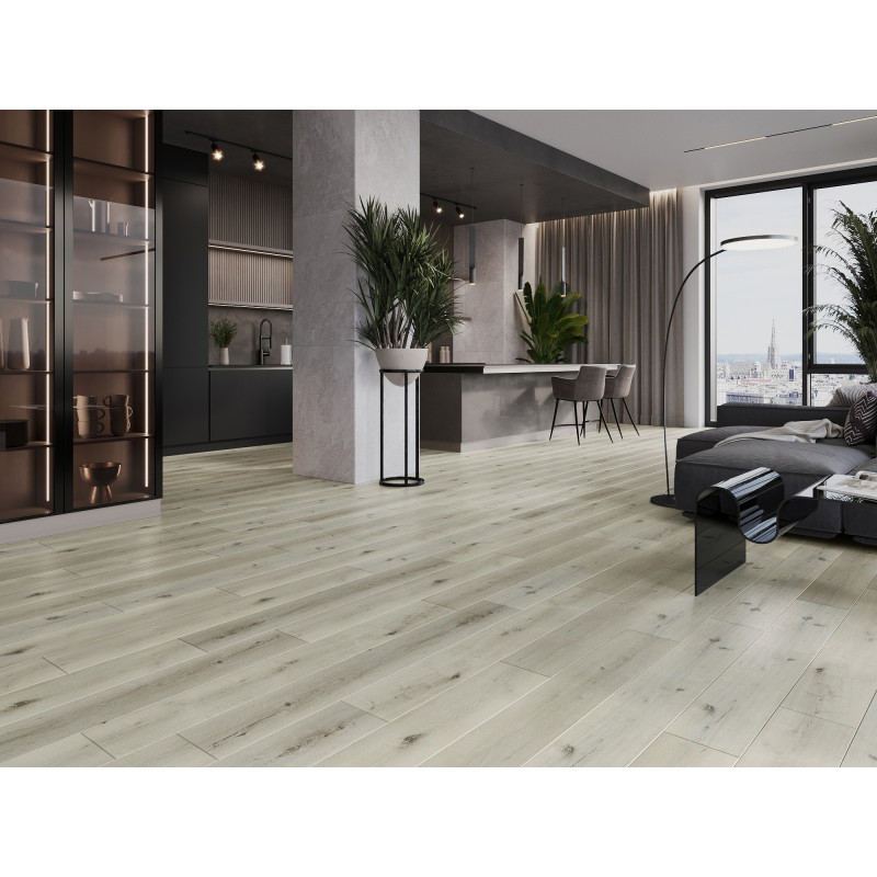 Mexen Silver Lake próbka paneli winylowych SPC 6,5 mm, podkład IXPE 1,5 mm, 4 V-Fuga, Dąb - F1034-S