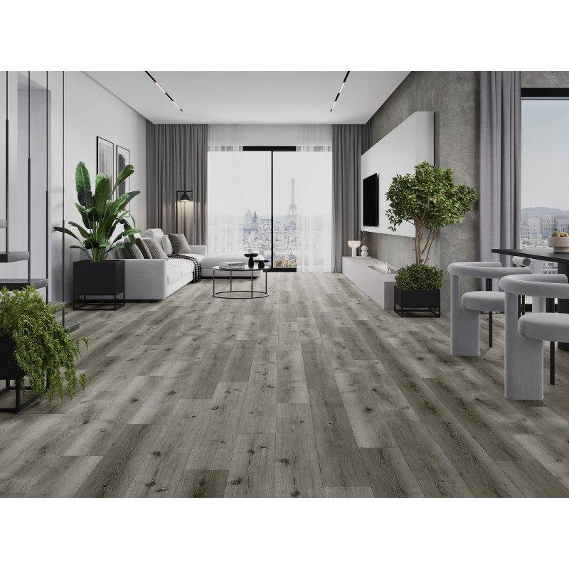 Mexen Lago Vista próbka paneli winylowych SPC 6,5 mm, podkład IXPE 1,5 mm, 4 V-Fuga, Dąb - F1035-S