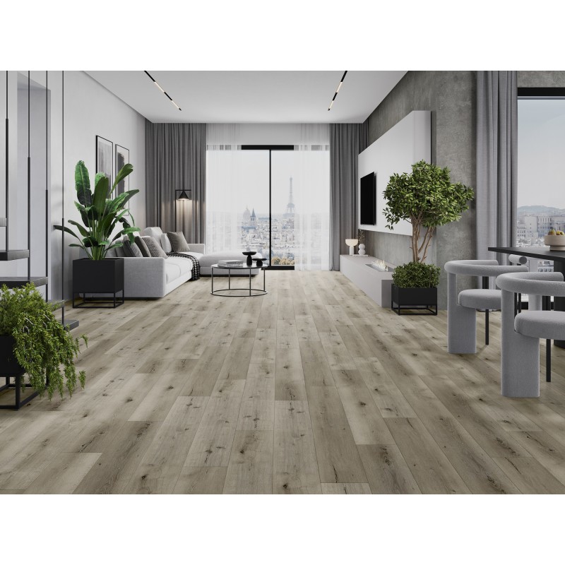 Mexen Bevil Oaks próbka paneli winylowych SPC 6,5 mm, podkład IXPE 1,5 mm, 4 V-Fuga, Dąb - F1036-S
