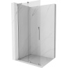 Mexen Velar L ścianka prysznicowa rozsuwana Walk-in 110 x 200 cm, transparent 8 mm, chrom - 871-110-003-03-01