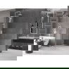 Mexen Velar L ścianka prysznicowa rozsuwana Walk-in 100 x 200 cm, transparent 8 mm, biała - 871-100-003-03-20