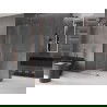 Mexen Velar L ścianka prysznicowa rozsuwana Walk-in 90 x 200 cm, transparent 8 mm, różowe złoto - 871-090-003-03-60