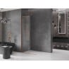 Mexen Velar L ścianka prysznicowa rozsuwana Walk-in 100 x 200 cm, transparent 8 mm, miedź szczotkowana - 871-100-003-03-65