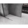 Mexen Velar L ścianka prysznicowa rozsuwana Walk-in 100 x 200 cm, transparent 8 mm, gun gray szczotkowany - 871-100-003-03-66