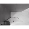 Mexen Velar L ścianka prysznicowa rozsuwana Walk-in 120 x 200 cm, transparent 8 mm, czarna - 871-120-003-03-70