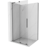 Mexen Velar L ścianka prysznicowa rozsuwana Walk-in 100 x 200 cm, transparent 8 mm, gun metal - 871-100-003-03-95