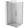 Mexen Velar L ścianka prysznicowa rozsuwana Walk-in 120 x 200 cm, transparent 8 mm, gun metal - 871-120-003-03-95