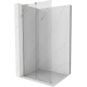 Mexen Velar L ścianka prysznicowa rozsuwana Walk-in 90 x 200 cm, transparent 8 mm, nikiel szczotkowany - 871-090-003-03-97