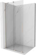 Mexen Velar L ścianka prysznicowa rozsuwana Walk-in 120 x 200 cm, transparent 8 mm, nikiel szczotkowany - 871-120-003-03-97