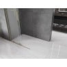 Mexen Velar L ścianka prysznicowa rozsuwana Walk-in 120 x 200 cm, szron 8 mm, złota - 871-120-003-33-50