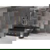 Mexen Velar L ścianka prysznicowa rozsuwana Walk-in 110 x 200 cm, szron 8 mm, miedź szczotkowana - 871-110-003-33-65