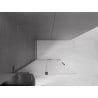 Mexen Velar L ścianka prysznicowa rozsuwana Walk-in 90 x 200 cm, szron 8 mm, gun metal - 871-090-003-33-95