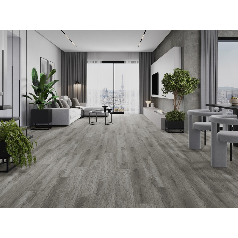 Mexen Claremont próbka paneli winylowych SPC 6,5 mm, podkład IXPE 1,5 mm, 4 V-Fuga, Dąb - F1039-S