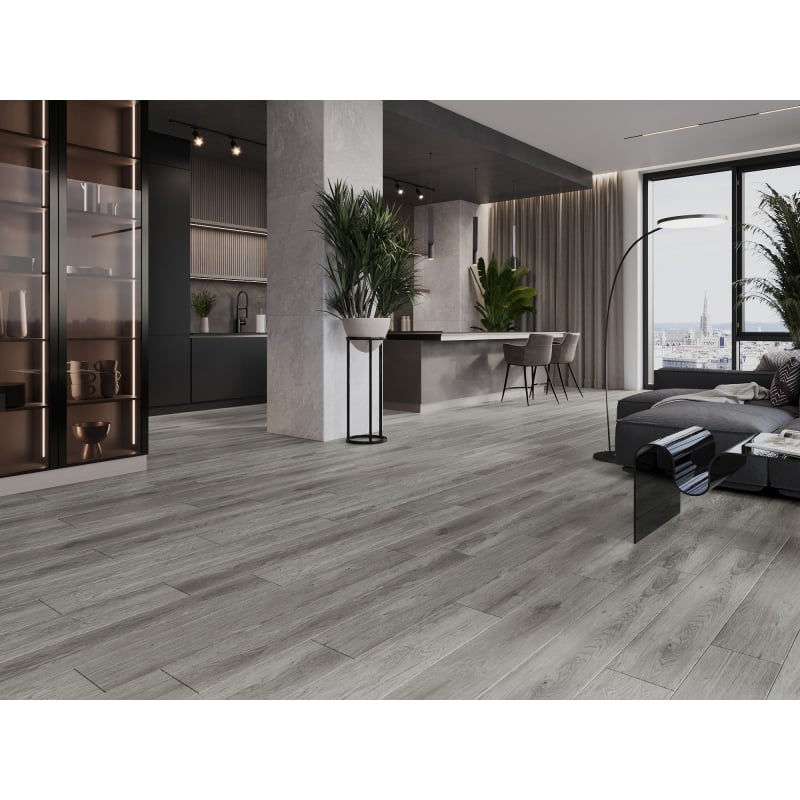 Mexen Claremont próbka paneli winylowych SPC 6,5 mm, podkład IXPE 1,5 mm, 4 V-Fuga, Dąb - F1039-S