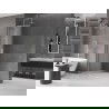 Mexen Velar L ścianka prysznicowa rozsuwana Walk-in 90 x 200 cm, szron 8 mm, nikiel szczotkowany - 871-090-003-33-97