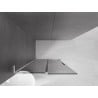 Mexen Velar L ścianka prysznicowa rozsuwana Walk-in 100 x 200 cm, grafit 8 mm, chrom - 871-100-003-43-01