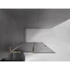 Mexen Velar L ścianka prysznicowa rozsuwana Walk-in 120 x 200 cm, grafit 8 mm, złota - 871-120-003-43-50