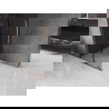 Mexen Velar L ścianka prysznicowa rozsuwana Walk-in 100 x 200 cm, grafit 8 mm, różowe złoto - 871-100-003-43-60