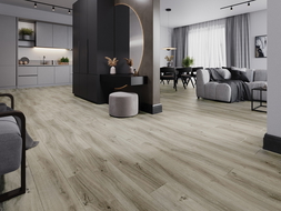 Mexen Richmond próbka paneli winylowych 1240 x 182 mm SPC 6,5 mm, podkład IXPE 1,5 mm, 4 V-Fuga, Dąb - F1043-S