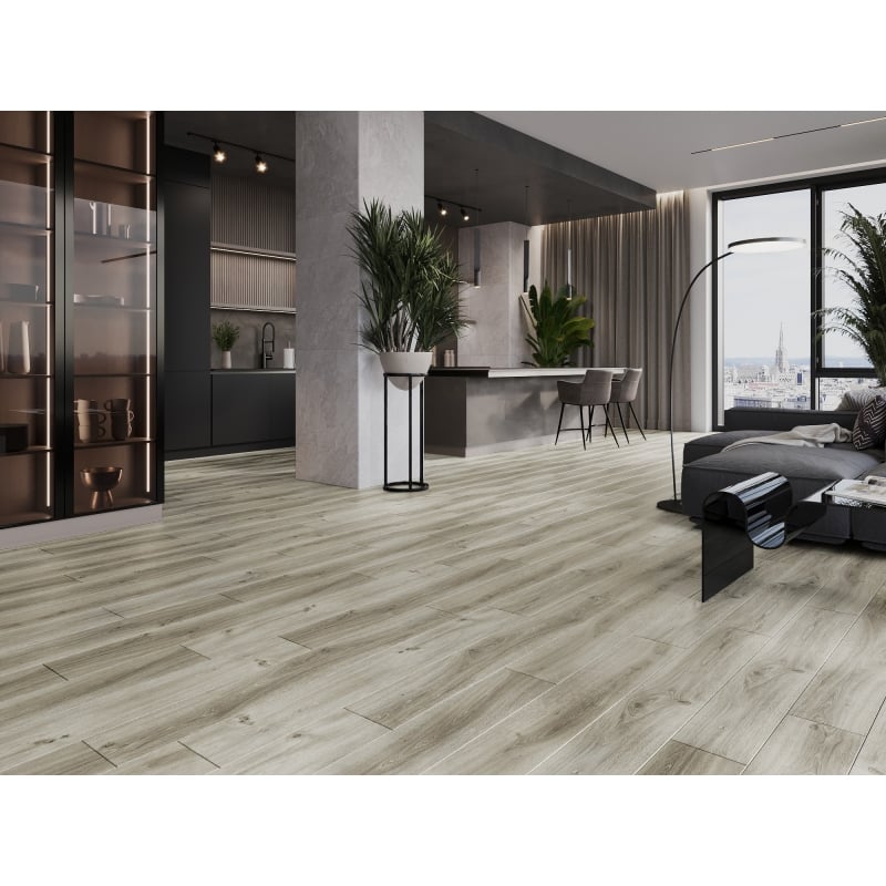 Mexen Richmond próbka paneli winylowych SPC 6,5 mm, podkład IXPE 1,5 mm, 4 V-Fuga, Dąb - F1043-S