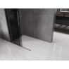 Mexen Velar L ścianka prysznicowa rozsuwana Walk-in 110 x 200 cm, grafit 8 mm, gun metal - 871-110-003-43-95