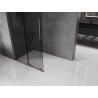 Mexen Velar L ścianka prysznicowa rozsuwana Walk-in 110 x 200 cm, grafit 8 mm, gun metal - 871-110-003-43-95
