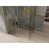Mexen Omega kabina prysznicowa rozsuwana 120 x 70 cm, transparent, złota - 825-120-070-50-00
