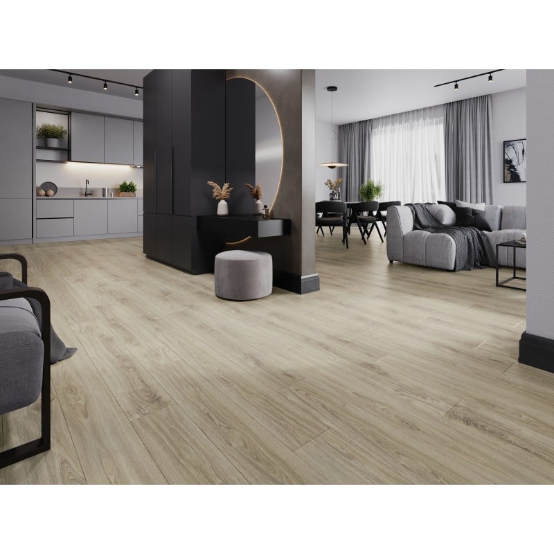 Mexen Madison  próbka paneli winylowych SPC 6,5 mm, podkład IXPE 1,5 mm, 4 V-Fuga, Dąb - F1045-S