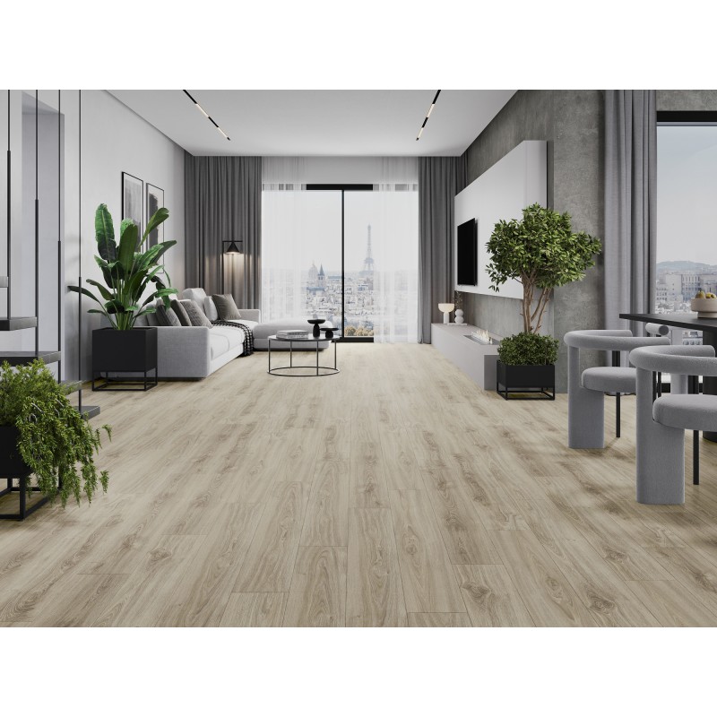 Mexen Madison  próbka paneli winylowych SPC 6,5 mm, podkład IXPE 1,5 mm, 4 V-Fuga, Dąb - F1045-S
