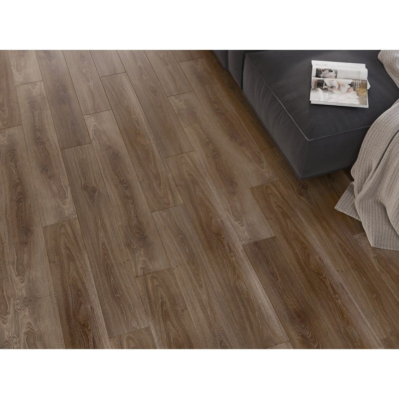 Mexen San Juan próbka paneli winylowych SPC 6,5 mm, podkład IXPE 1,5 mm, 4 V-Fuga, Dąb - F1049-S