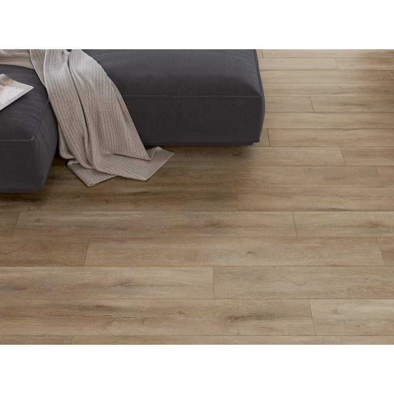 Mexen Long Creek próbka paneli winylowych SPC 6,5 mm, podkład IXPE 1,5 mm, 4 V-Fuga, Dąb - F1050-S