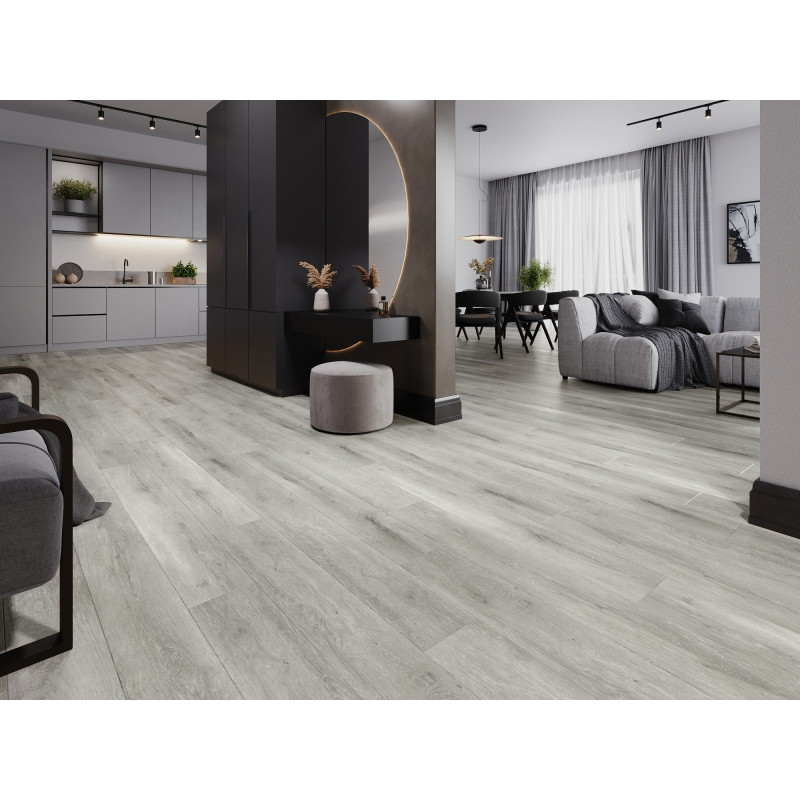 Mexen Boone  próbka paneli winylowych SPC 6,5 mm, podkład IXPE 1,5 mm, 4 V-Fuga, Dąb - F1054-S