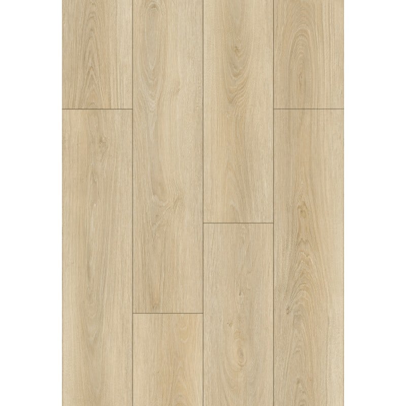 Mexen Kinston próbka paneli winylowych 1240 x 182 mm SPC 6,5 mm, podkład IXPE 1,5 mm, 4 V-Fuga, Dąb - F1057-S