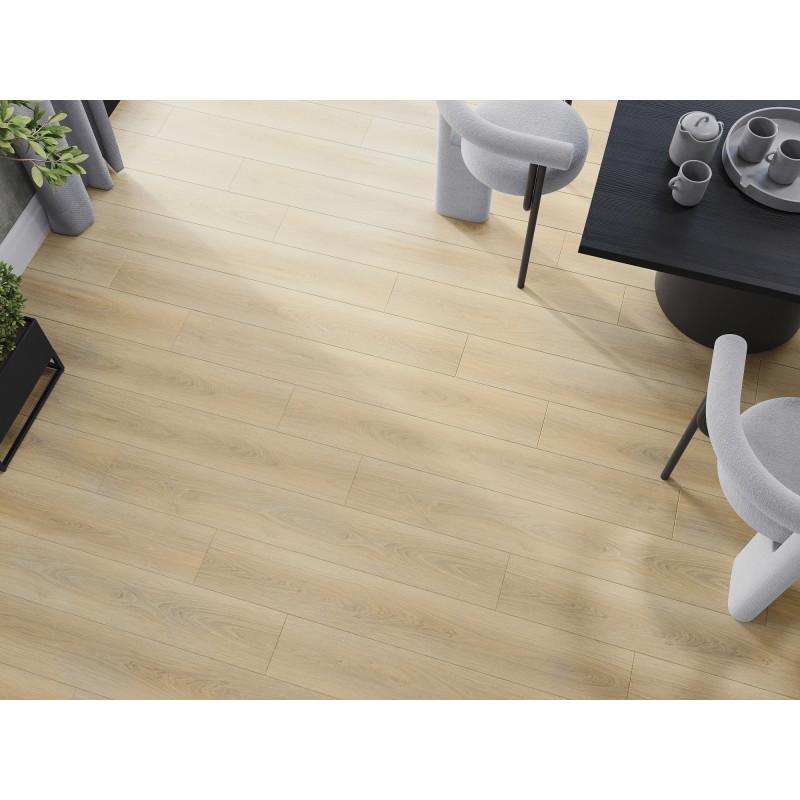 Mexen Kinston próbka paneli winylowych SPC 6,5 mm, podkład IXPE 1,5 mm, 4 V-Fuga, Dąb - F1057-S