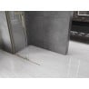 Mexen Velar L ścianka prysznicowa rozsuwana Walk-in 90 x 200 cm, transparent 8 mm, złota - 871-090-003-03-50