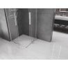 Mexen Velar L Duo kabina prysznicowa rozsuwana 100 x 100 cm, transparent, chrom - 871-100-100-02-03-01