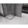 Mexen Velar L Duo kabina prysznicowa rozsuwana 100 x 100 cm, transparent, gun metal - 871-100-100-02-03-95