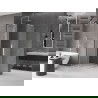 Mexen Velar L Duo kabina prysznicowa rozsuwana 90 x 90 cm, szron, nikiel szczotkowany - 871-090-090-02-33-97
