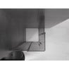 Mexen Velar L Duo kabina prysznicowa rozsuwana 90 x 90 cm, grafit, gun metal - 871-090-090-02-43-95