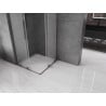 Mexen Velar L Duo kabina prysznicowa rozsuwana 90 x 90 cm, szron, gun metal - 871-090-090-02-33-95