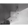 Mexen Velar L Duo kabina prysznicowa rozsuwana 90 x 90 cm, szron, gun metal - 871-090-090-02-33-95