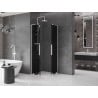 Mexen Velar L Duo kabina prysznicowa rozsuwana 100 x 100 cm, grafit, biała - 871-100-100-02-43-20