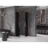 Mexen Velar L Duo kabina prysznicowa rozsuwana 80 x 80 cm, grafit, złota - 871-080-080-02-43-50