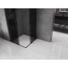 Mexen Velar L Duo kabina prysznicowa rozsuwana 80 x 80 cm, grafit, czarna - 871-080-080-02-43-70