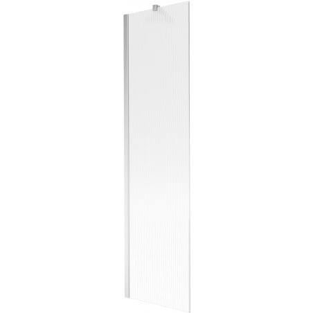 Mexen Next parawan nawannowy 1-skrzydłowy 50 x 150 cm, prążki, chrom - 895-050-000-00-09-01