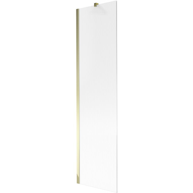 Mexen Next parawan nawannowy 1-skrzydłowy 50 x 150 cm, prążki, złoty - 895-050-000-00-09-50