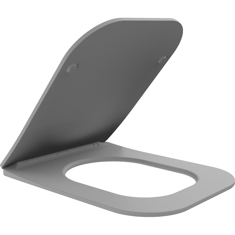 Mexen Teo deska wolnoopadająca slim, duroplast, szara jasna mat - 39840061
