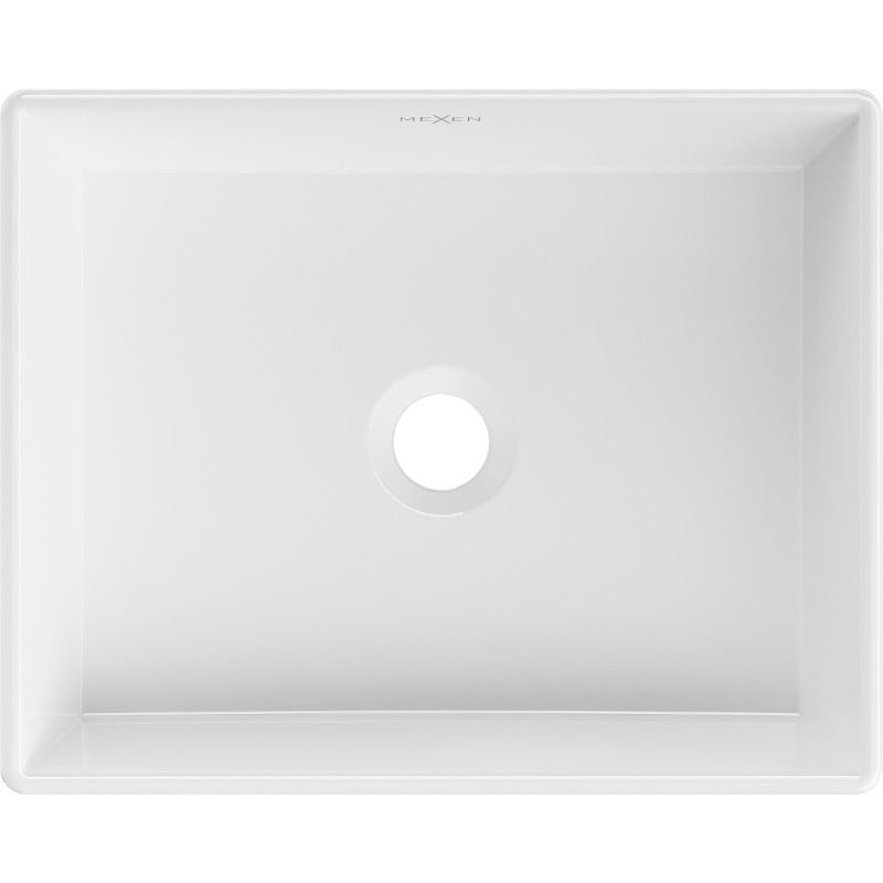 Mexen Goya umywalka nablatowa 40 x 32 cm, biała - 22184000