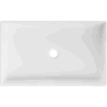 Mexen Goya umywalka nablatowa 60 x 37 cm, biała - 22186000