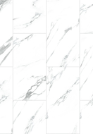 Mexen Glacier White próbka paneli winylowych SPC 6,5 mm, IXPE 1,5 mm, 4 V-Fuga, Jazz White - F1151-S